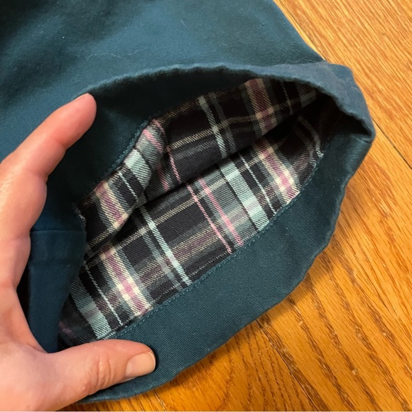 LL Bean Lined Trousers, Teal - Picture 7 of 7